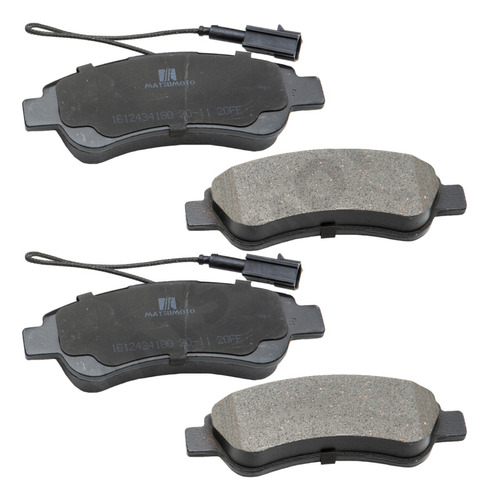 Pastillas Traseras Citroen Jumper Ii 2.2 Hdi 2006 - 2013