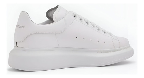 Tenis Alexander Mcqueen Graffiti Blancos Bajos Oversized