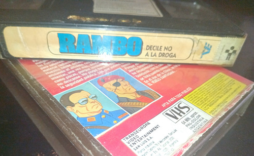 Rambo!!just Say No En Vhs!! (Usado)