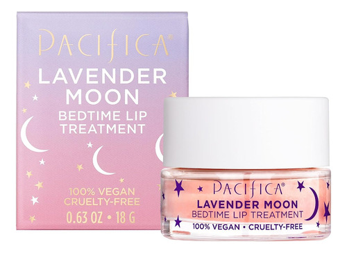 Pacifica Beauty, Lavender Moon Bedtime Lip Treatment, Lip Ma