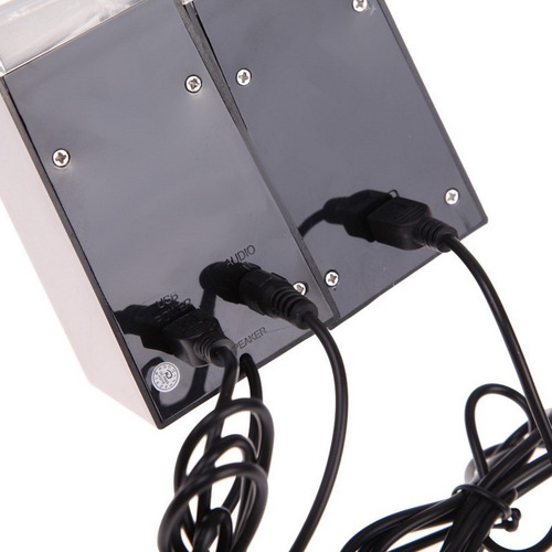Parlantes Para Computador Pc Agua Rítmica 3d Bocina