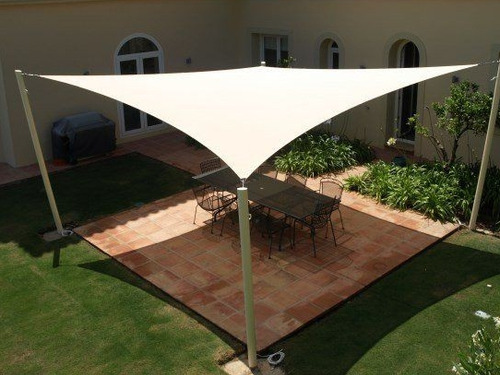 Toldo Vela 2x3 Gris Y Beige