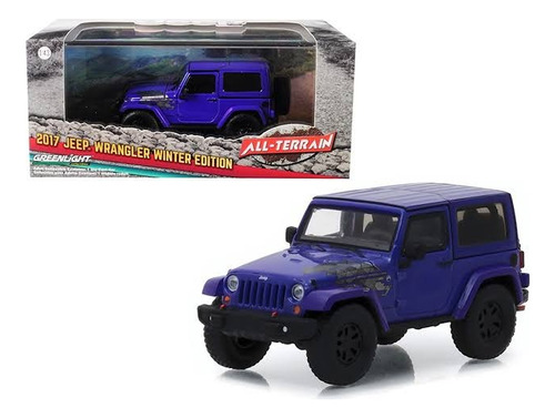 Greenlight Jeep Wrangler Winter Edition 2017 1/43 Limited