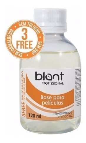 Imagem 2 de 3 de 8 Base Blant Profissional Incolor Fosca Extra Brilho 120 Ml