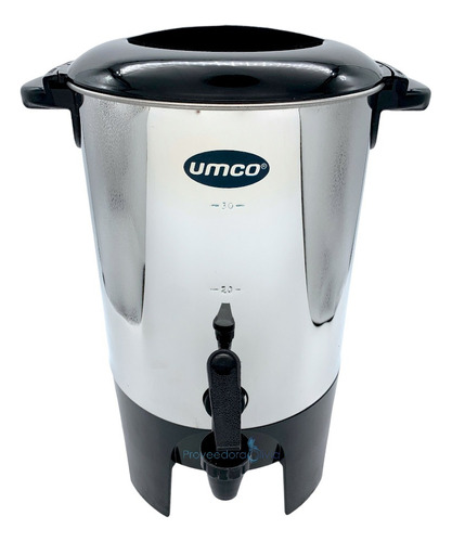 Dispensador De Café 30 Tzs Umco Color Plateado