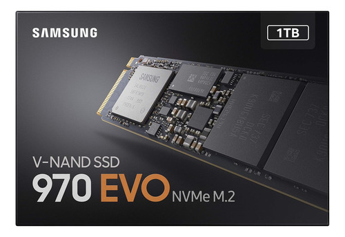 Samsung 970 Evo Ssd 1tb - M.2 Nvme Interface Internal Sol...