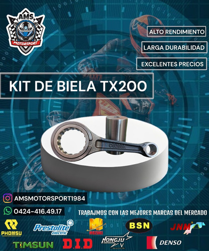 Kit De Biela Tx200