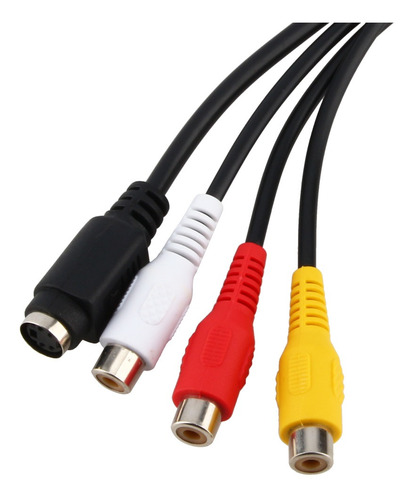 Adaptador Convertidor Vga Svga A S-video 3 Rca Av Tv