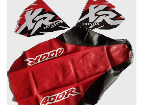 Kit Calcos, Funda Asiento Honda Xr400r Xr400 Xr 400 97