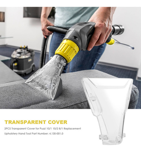 Funda Transparente Queenly-2 Piezas Para Puzzi 10/1 10/2 8/1