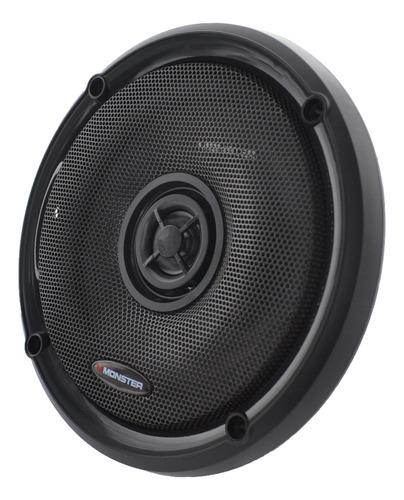 Juego De Bocinas 6.5 Pulgadas 600w Monster 2 Vias Sxc602 Negro