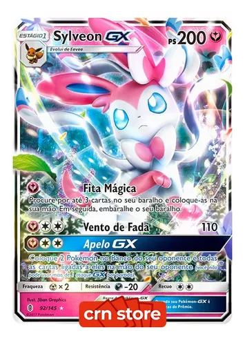 Carta Pokemon Gardevoir GX Português 93/147 Card Original Copag