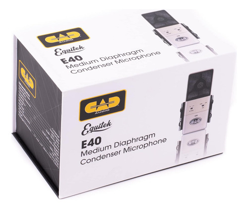 Microfone condensador de áudio CAD