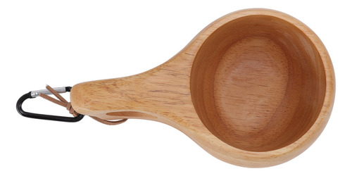 Copa Finlandesa De Madera, Estilo Finlandés, Hecha A Mano, N