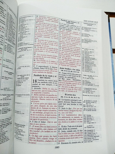 Imagen 8 de 10 de Biblia De Referencia Thompson Reina-valera 1960 Tapa Dura