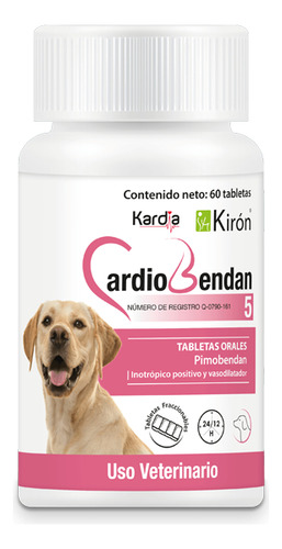 Cardiobendan 60 Tabletas 5 Mg