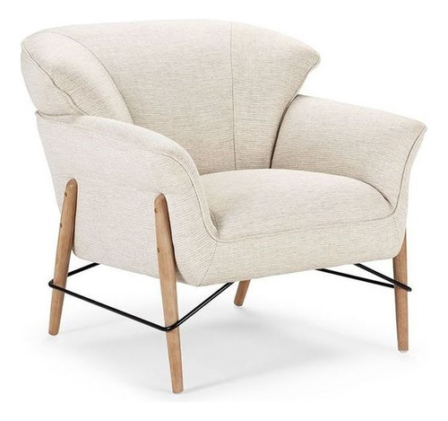 Rosen Poltrona Milligan Tela Beige