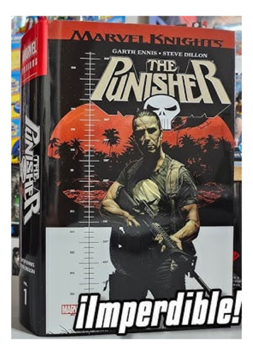 Punisher Ómnibus 1 Garth Ennis 1136 Págs Tapa Dura Nuevo!!!