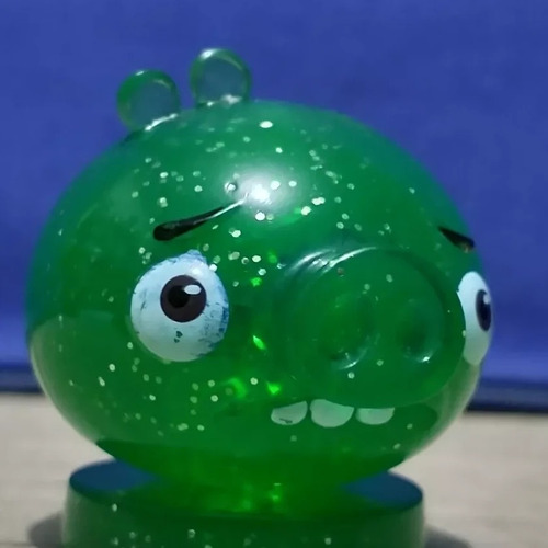 Figura Cerdo Grande Glitter Angry Birds Vuala 2023 Or (Usado)