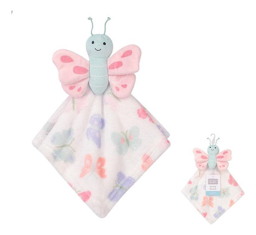 Manta Mantita De Apego De Bebe Estimulación Color Pasteles