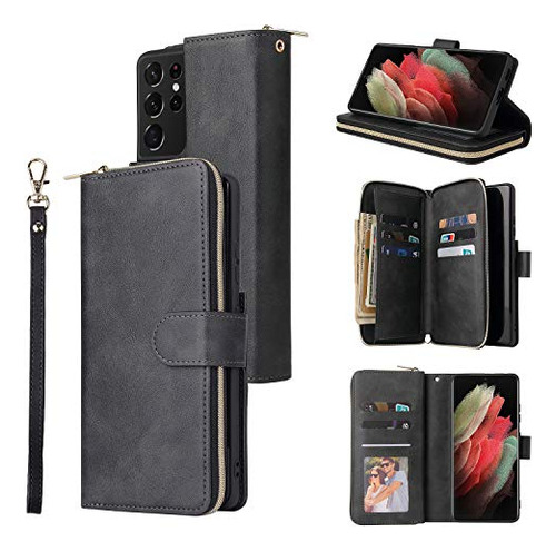 Compatible Congalaxy S21 Ultra Wallet 6463h