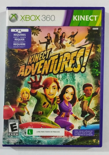 Kinect Adventures Xbox 360 (físico)