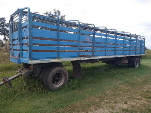 Acoplado Jaula Vaquero Hacienda Sola Y Brusa Precio Anticipo