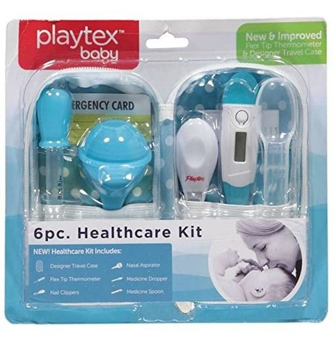 Playtex De 6 Piezas De Salud Baby Kit - Turquesa, Un Tamaño