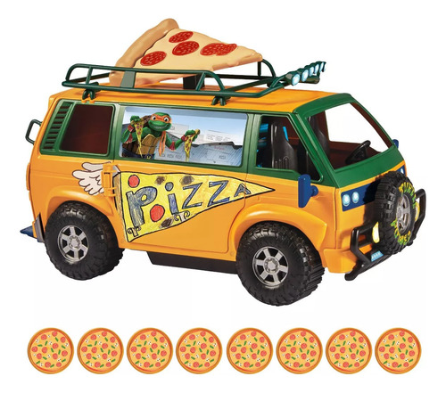 Tortugas Ninja Mutantes Adolescentes Mayhem Van Pizza Fire