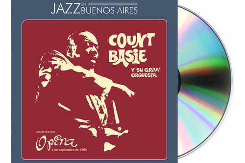 Count Basie - Jazz En Buenos Aires Cd Nuevo Sellado Rgs 2023 Versión del álbum Estándar