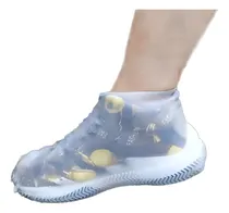 Comprar Cubre Zapatos Impermeable Lluvia Silicona Talle L Blancos B4