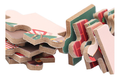 Navidad Puzzle Navideño Hecho A Mano De 60 Piezas 4 Cajas