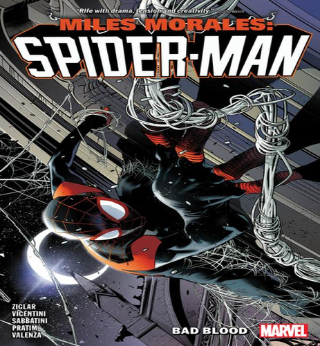 Miles Morales Spiderman V02 Bad Blood, De Ziglar, Cody. Editorial Marvel Universe En Inglés, 2024