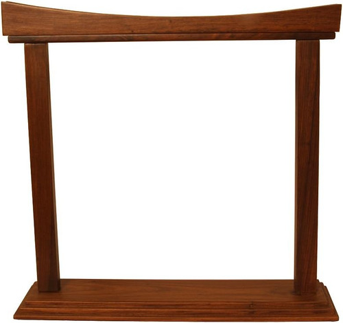 Gong Stand, Palisandro, Curvado, 14 Pulgadas