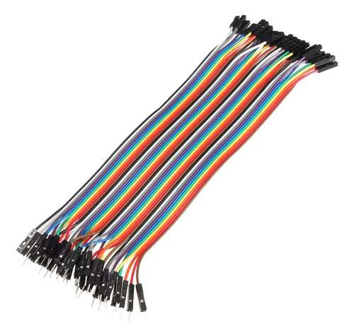 10pzs Cable Jumpers Dupont Macho Hembra 20cm 40pzas Arduino