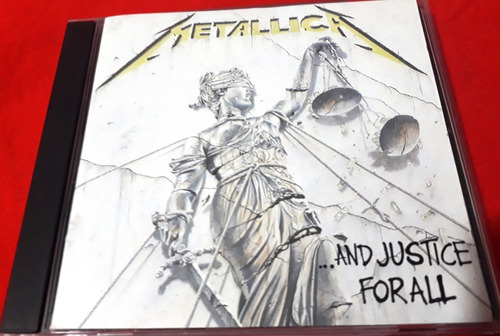 Cd Metallica - ..and Justice For All Ed Europea Thrash Metal