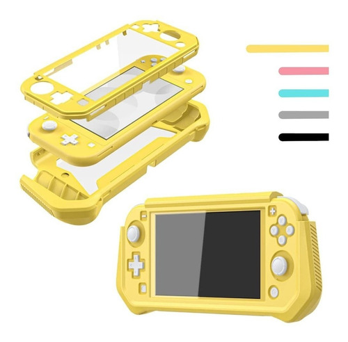 Funda Protectora Para Nintendo Switch Lite -amarillo.