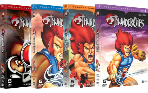 Dvd Thundercats - Serie Completa, 20 Discos, 130 Episódios