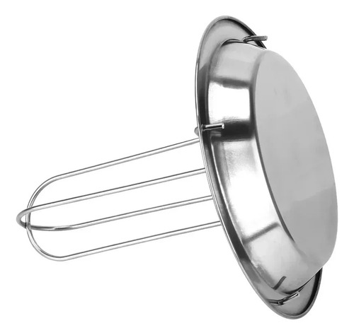 Estante Para Asar Pollo Plegable Vertical Acero Inoxidable