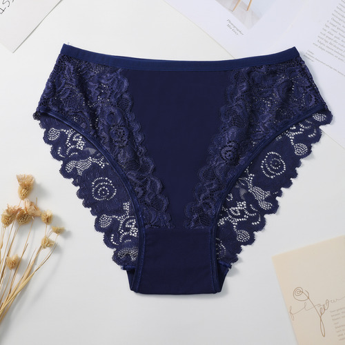 Pack X3 Bragas Grande Blanco - Encaje Elástico Pureza Mujer