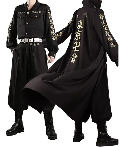 Disfraz De Anime Tokyo Revengers Hombre Conjunto Comple...
