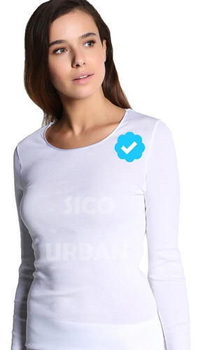 Remeras Para Sublimar Mujer Manga Larga Mayorista Pack X10