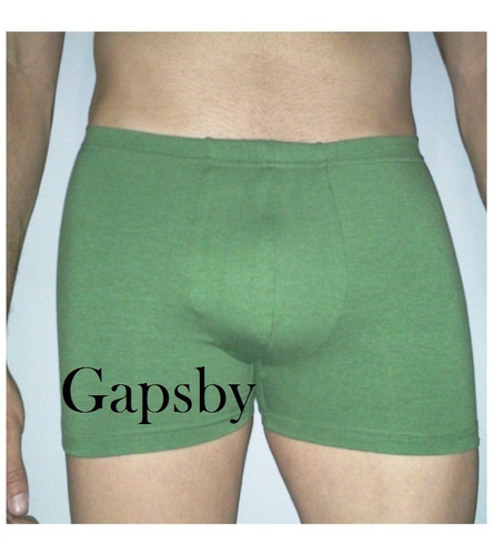 12 Bóxer Para Caballero En Cotton Licra Marca Gapsby
