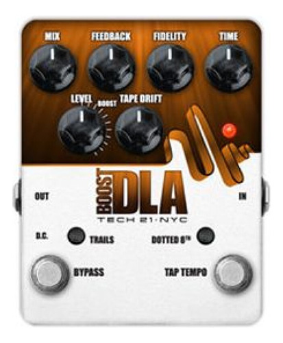 Pedal De Efecto Tech21 Analog Delay Emulator Tap Tempo