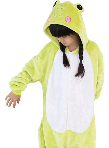 Pijama Onesie Frog Para Niños  Para Cosplay De Animales  De