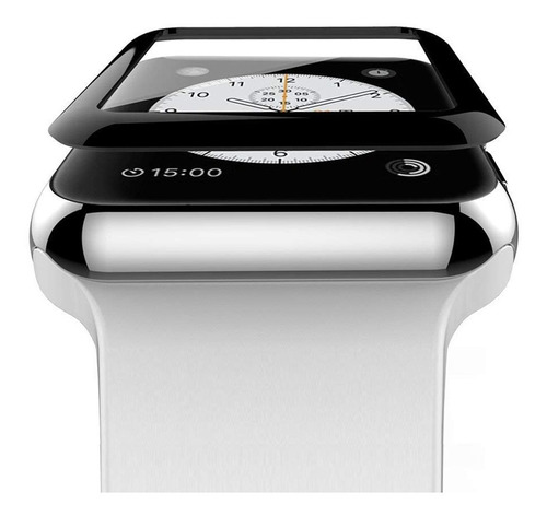  Vidrio Templado Marco Para Apple Watch 44 Mm 3d 360