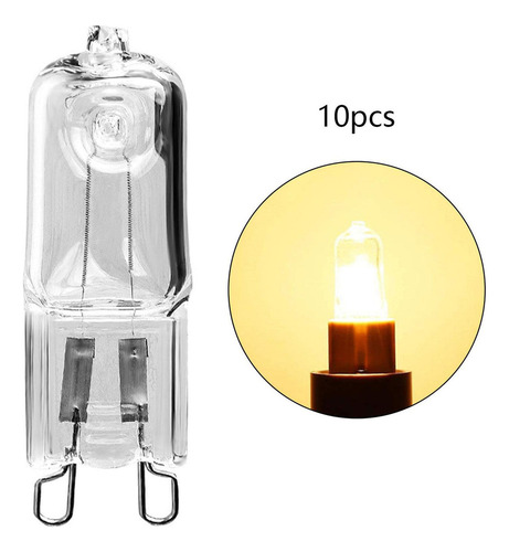 10 Bombillas Halógenas De 60 W G9 For Hornos De Microondas