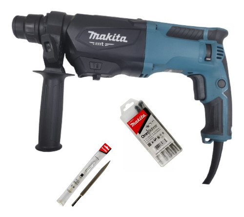 Martelete Furadeira Impacto 800w M8701b Makita C/ Acessórios