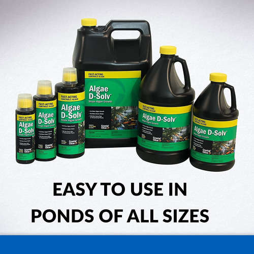 Crystalclear Algae D-solv Pond Algae Control Treatment, For