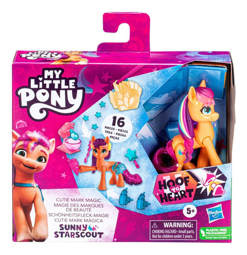 My Little Pony Mágicos Fig. De 7,5 Cm Sunny Con Acc. Hasbro